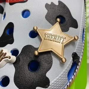 CROCS | Shoes | Crocs Woody Themed Loafers White Black Brown  display picture 3